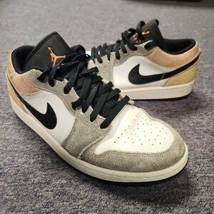 Air Jordan 1 Low SE Men's Size US 9 'Flight Club' Lace Up Sneakers DX4334-008